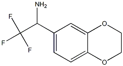1-(2,3-dihydro-1,4-benzodioxin-6-yl)-2,2,2-trifluoroethanamine Structure