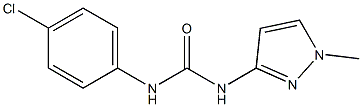 N-(4-chlorophenyl)-N'-(1-methyl-1H-pyrazol-3-yl)urea