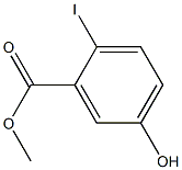 methyl 5-hydroxy-2-iodobenzoate 结构式