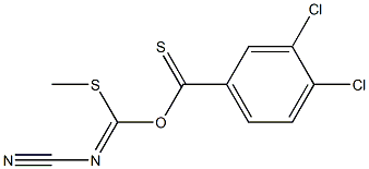 (cyanoimino)(methylthio)methyl 3,4-dichlorobenzene-1-carbothioate