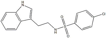 4-chloro-N-[2-(1H-indol-3-yl)ethyl]benzenesulfonamide