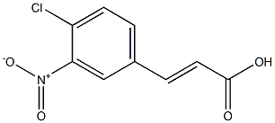 (2E)-3-(4-chloro-3-nitrophenyl)acrylic acid