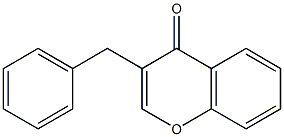 3-benzyl-4H-chromen-4-one,,结构式