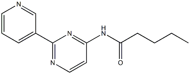 N-[2-(3-pyridinyl)-4-pyrimidinyl]pentanamide