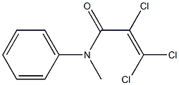  2,3,3-trichloro-N-methyl-N-phenylacrylamide