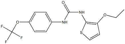 N-(3-ethoxy-2-thienyl)-N'-[4-(trifluoromethoxy)phenyl]urea|