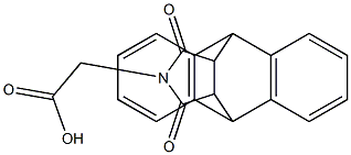 2-[16,18-dioxo-17-azapentacyclo[6.6.5.0~2,7~.0~9,14~.0~15,19~]nonadeca-2(7),3,5,9(14),10,12-hexaen-17-yl]acetic acid|