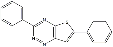 3,6-diphenylthieno[2,3-e][1,2,4]triazine