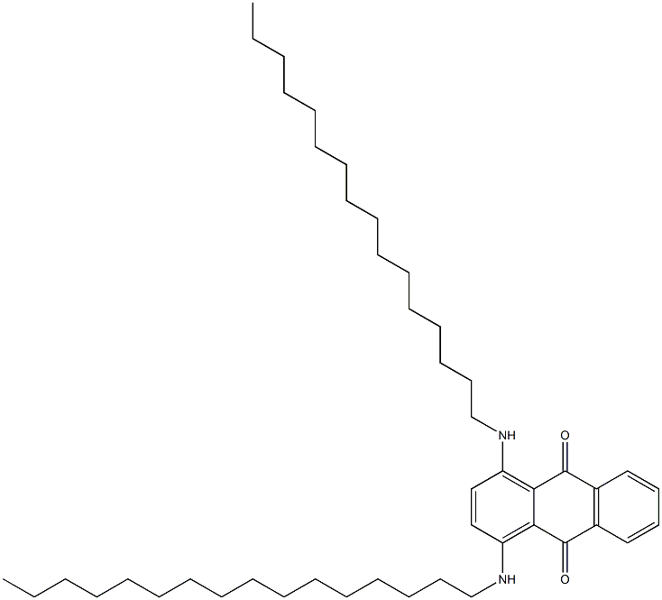 1,4-di(hexadecylamino)-9,10-dihydroanthracene-9,10-dione,,结构式