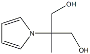 2-methyl-2-(1H-pyrrol-1-yl)propane-1,3-diol 化学構造式