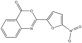  2-(5-nitro-2-furyl)-4H-3,1-benzoxazin-4-one