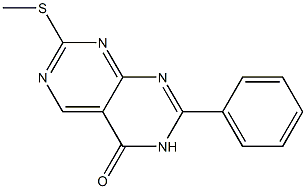 7-(methylsulfanyl)-2-phenylpyrimido[4,5-d]pyrimidin-4(3H)-one