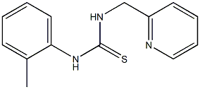 N-(2-methylphenyl)-N'-(2-pyridinylmethyl)thiourea