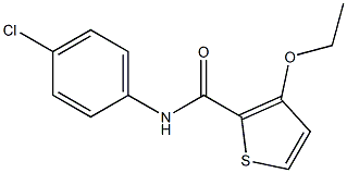 N2-(4-chlorophenyl)-3-ethoxythiophene-2-carboxamide|