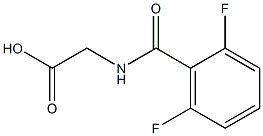 2-[(2,6-difluorobenzoyl)amino]acetic acid