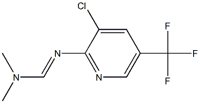 N'-[3-chloro-5-(trifluoromethyl)-2-pyridyl]-N,N-dimethyliminoformamide,,结构式