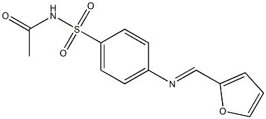 N1-acetyl-4-[(2-furylmethylidene)amino]benzene-1-sulfonamide
