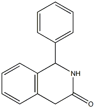 1-phenyl-1,2,3,4-tetrahydroisoquinolin-3-one 结构式