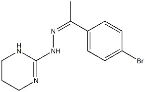 1-(4-bromophenyl)ethan-1-one 1-(1,4,5,6-tetrahydropyrimidin-2-yl)hydrazone