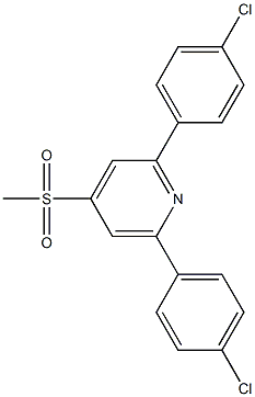 2,6-di(4-chlorophenyl)-4-(methylsulfonyl)pyridine