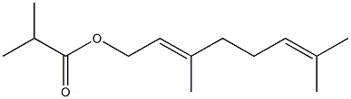 3,7-dimethylocta-2,6-dienyl 2-methylpropanoate
