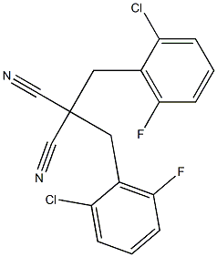 2,2-di(2-chloro-6-fluorobenzyl)malononitrile