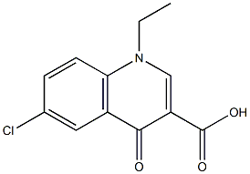 6-chloro-1-ethyl-4-oxo-1,4-dihydroquinoline-3-carboxylic acid|