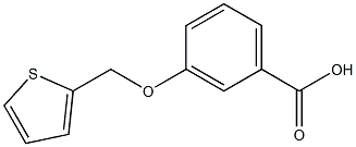 3-(thien-2-ylmethoxy)benzoic acid Structure