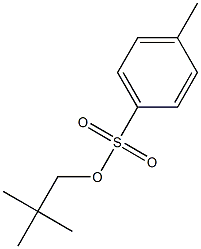 neopentyl 4-methylbenzene-1-sulfonate Structure