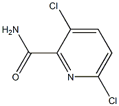 3,6-dichloropyridine-2-carboxamide Struktur