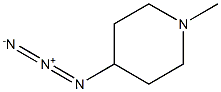 4-Azido-1-methylpiperidine Structure