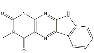 1,3-dimethyl-1H-indolo[3,2-g]pteridine-2,4(3H,10H)-dione