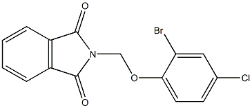 2-[(2-bromo-4-chlorophenoxy)methyl]-1H-isoindole-1,3(2H)-dione