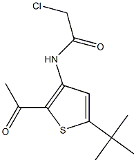 N1-[2-acetyl-5-(tert-butyl)-3-thienyl]-2-chloroacetamide