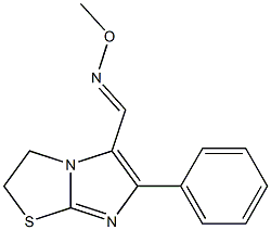 6-phenyl-2,3-dihydroimidazo[2,1-b][1,3]thiazole-5-carbaldehyde O-methyloxime