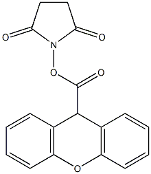  2,5-dioxotetrahydro-1H-pyrrol-1-yl 9H-xanthene-9-carboxylate