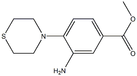 methyl 3-amino-4-(1,4-thiazinan-4-yl)benzenecarboxylate|