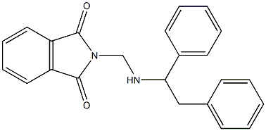 2-{[(1,2-diphenylethyl)amino]methyl}-1H-isoindole-1,3(2H)-dione