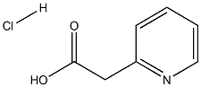 pyridin-2-ylacetic acid hydrochloride,,结构式