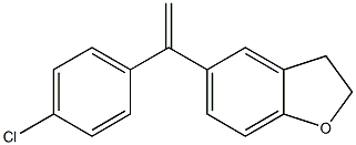  5-[1-(4-chlorophenyl)vinyl]-2,3-dihydro-1-benzofuran