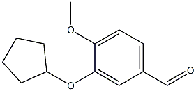 3-(cyclopentyloxy)-4-methoxybenzenecarbaldehyde