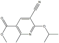  methyl 5-cyano-6-isopropoxy-2-methylnicotinate