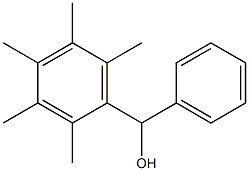 (2,3,4,5,6-pentamethylphenyl)(phenyl)methanol Structure