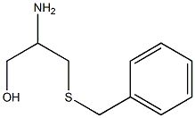 2-amino-3-(benzylthio)propan-1-ol 结构式