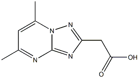 2-(5,7-dimethyl[1,2,4]triazolo[1,5-a]pyrimidin-2-yl)acetic acid