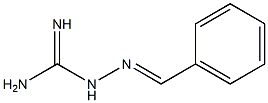2-benzylidenehydrazine-1-carboximidamide 结构式