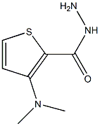 3-(dimethylamino)thiophene-2-carbohydrazide Structure