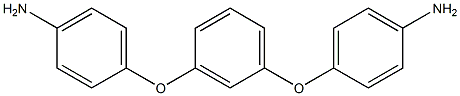 4-[3-(4-aminophenoxy)phenoxy]aniline Structure
