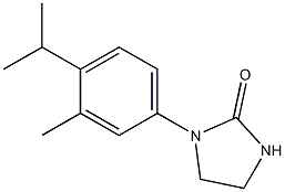 1-(4-isopropyl-3-methylphenyl)tetrahydro-2H-imidazol-2-one