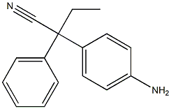 2-(4-aminophenyl)-2-phenylbutanenitrile